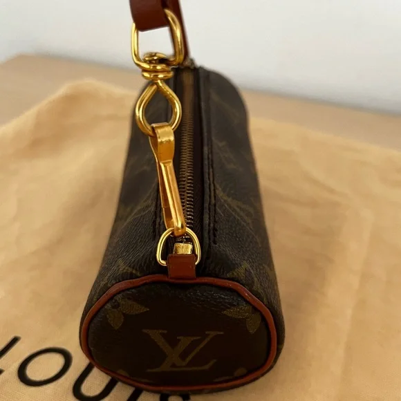Louis Vuitton Monogram Mini Papillon NWOT dust bag France